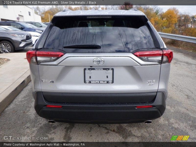 Silver Sky Metallic / Black 2024 Toyota RAV4 XLE Premium AWD