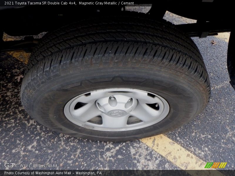 Magnetic Gray Metallic / Cement 2021 Toyota Tacoma SR Double Cab 4x4