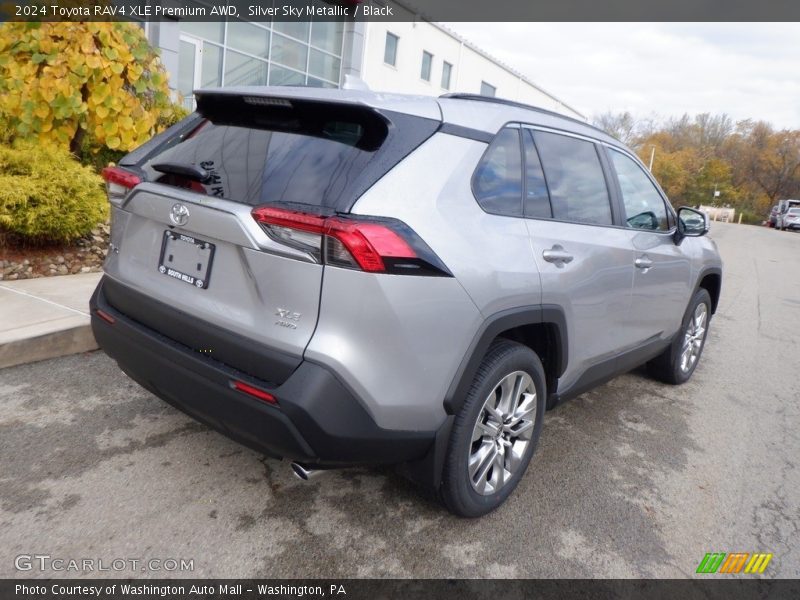 Silver Sky Metallic / Black 2024 Toyota RAV4 XLE Premium AWD