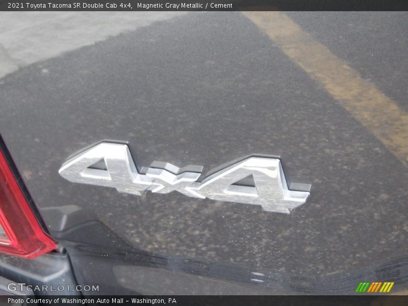 Magnetic Gray Metallic / Cement 2021 Toyota Tacoma SR Double Cab 4x4