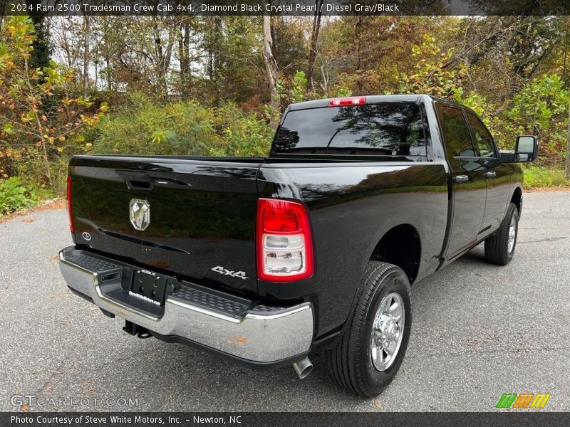 Diamond Black Crystal Pearl / Diesel Gray/Black 2024 Ram 2500 Tradesman Crew Cab 4x4