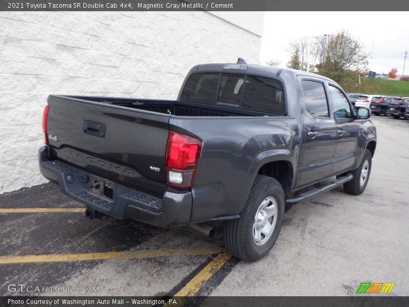 Magnetic Gray Metallic / Cement 2021 Toyota Tacoma SR Double Cab 4x4