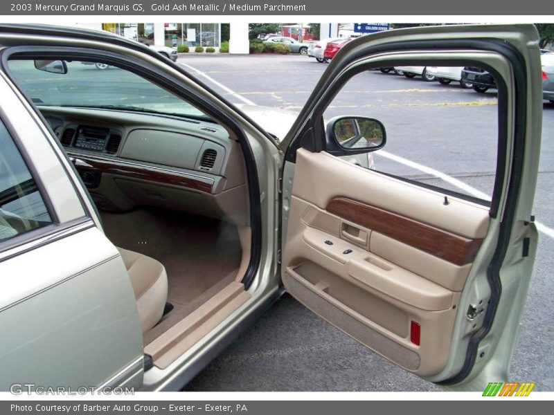 Gold Ash Metallic / Medium Parchment 2003 Mercury Grand Marquis GS