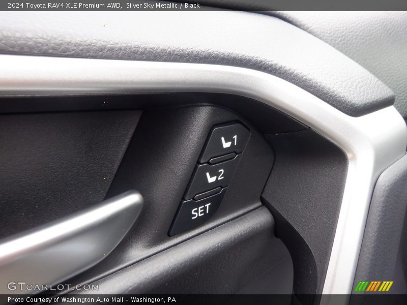 Silver Sky Metallic / Black 2024 Toyota RAV4 XLE Premium AWD