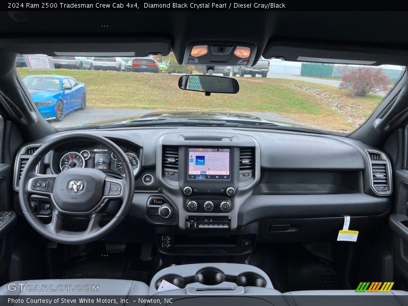 Dashboard of 2024 2500 Tradesman Crew Cab 4x4