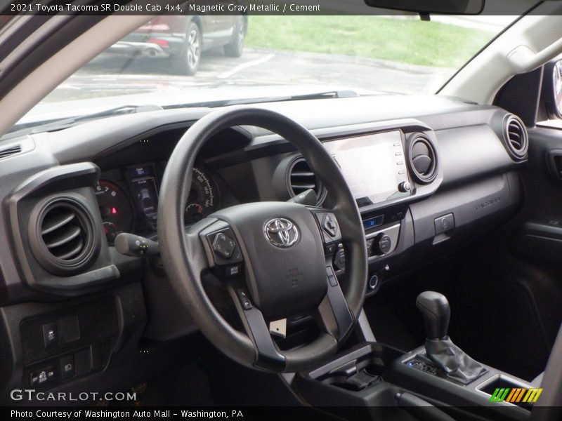 Magnetic Gray Metallic / Cement 2021 Toyota Tacoma SR Double Cab 4x4