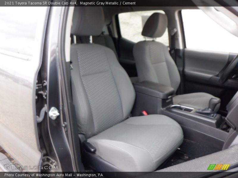 Magnetic Gray Metallic / Cement 2021 Toyota Tacoma SR Double Cab 4x4