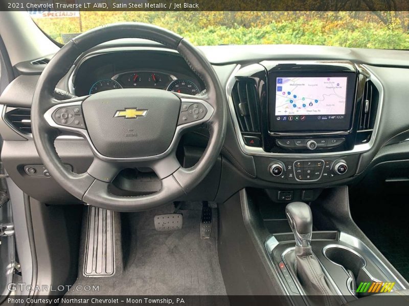 Dashboard of 2021 Traverse LT AWD