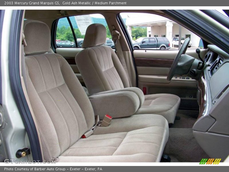 Gold Ash Metallic / Medium Parchment 2003 Mercury Grand Marquis GS