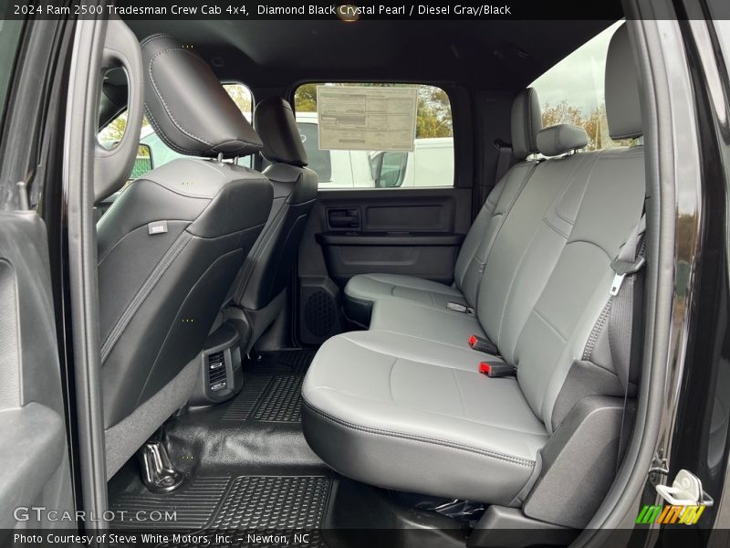 Rear Seat of 2024 2500 Tradesman Crew Cab 4x4