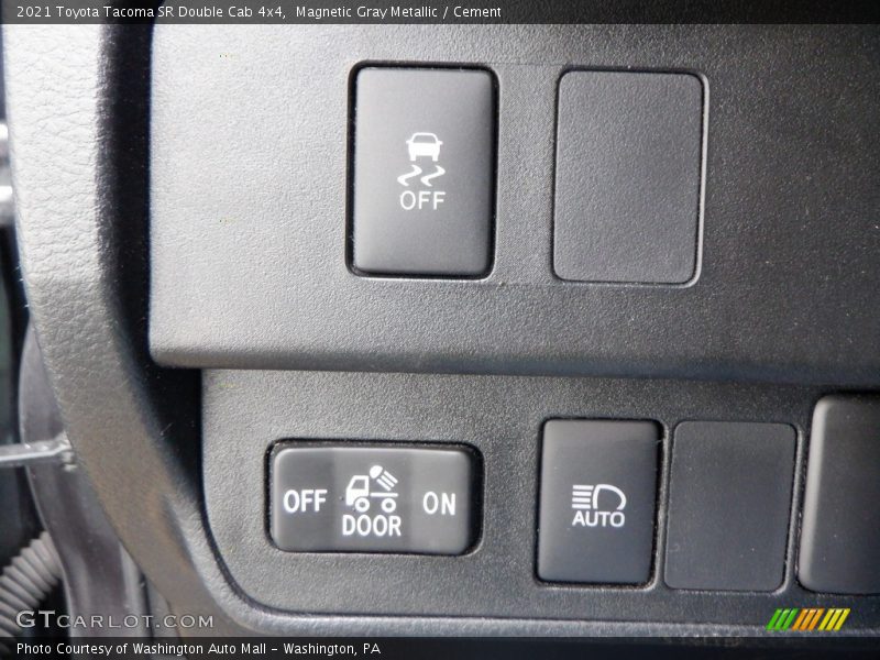 Magnetic Gray Metallic / Cement 2021 Toyota Tacoma SR Double Cab 4x4
