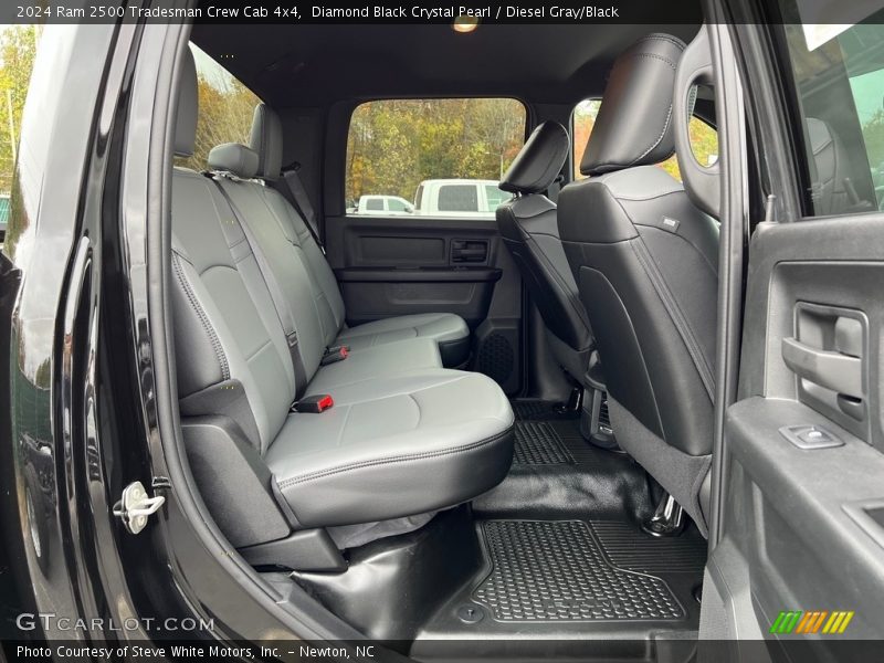 Rear Seat of 2024 2500 Tradesman Crew Cab 4x4