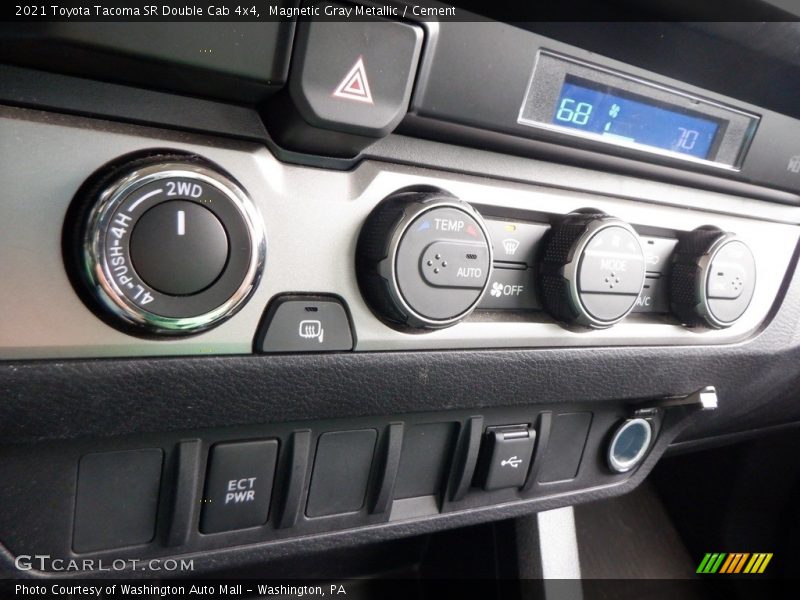 Magnetic Gray Metallic / Cement 2021 Toyota Tacoma SR Double Cab 4x4