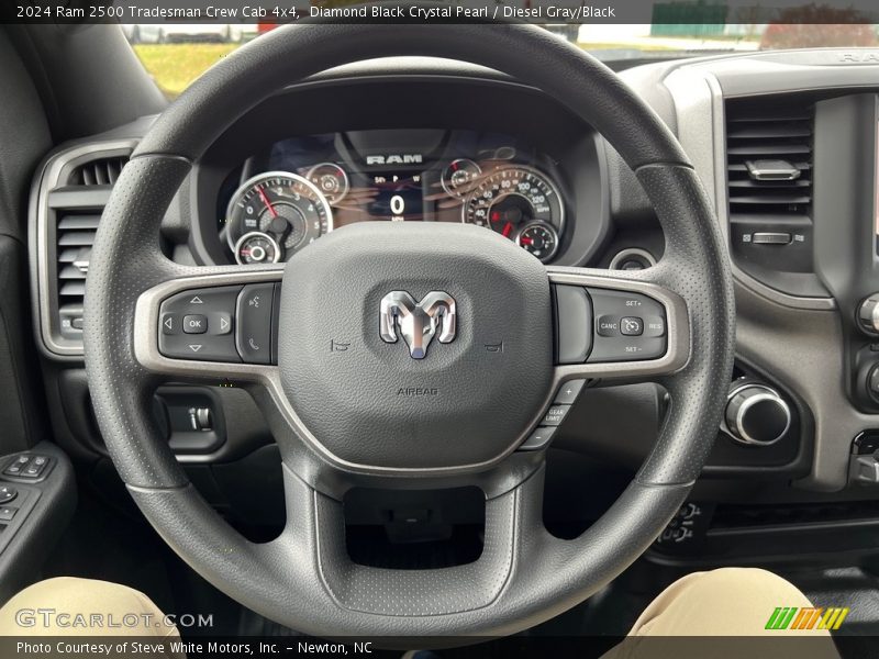  2024 2500 Tradesman Crew Cab 4x4 Steering Wheel