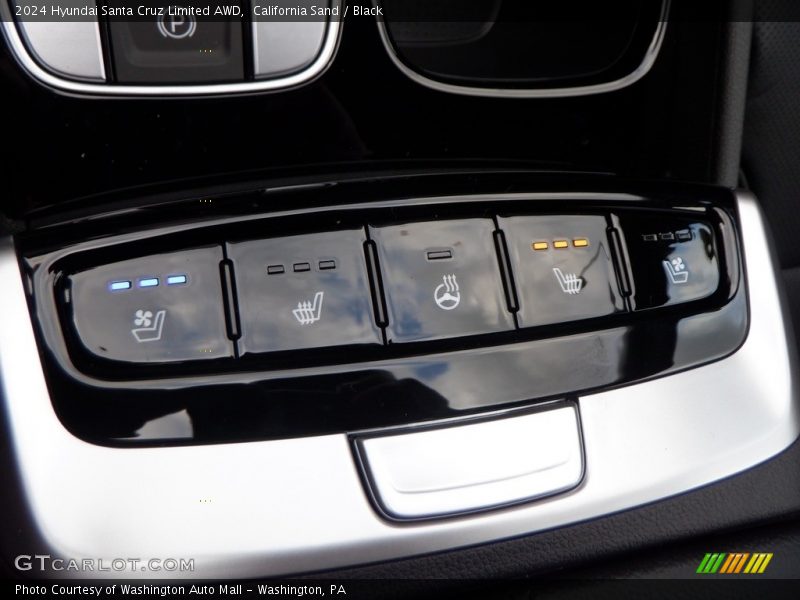 Controls of 2024 Santa Cruz Limited AWD