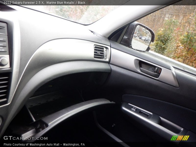 Marine Blue Metallic / Black 2012 Subaru Forester 2.5 X