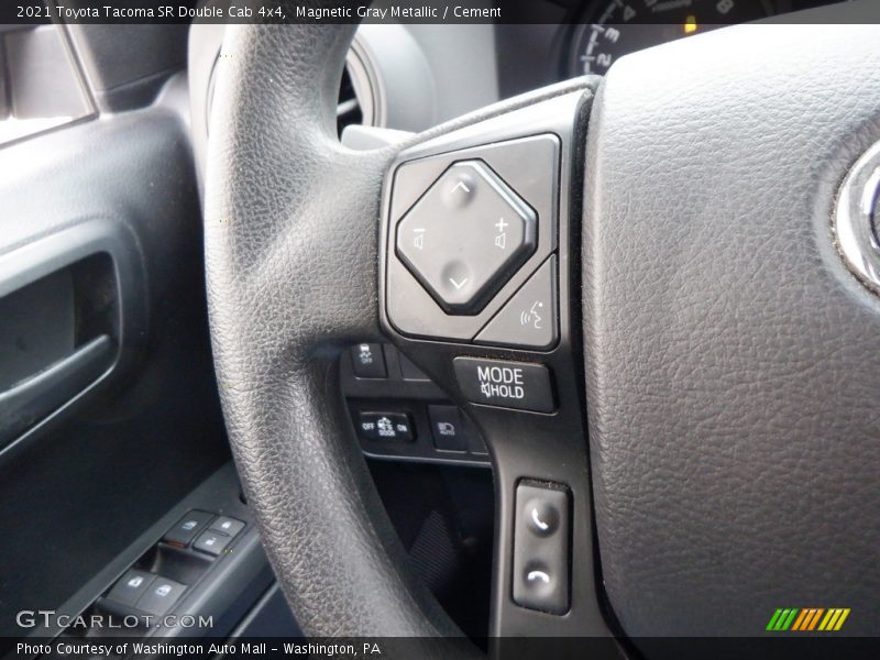 Magnetic Gray Metallic / Cement 2021 Toyota Tacoma SR Double Cab 4x4