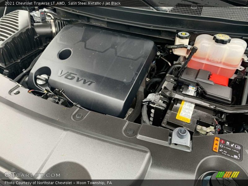  2021 Traverse LT AWD Engine - 3.6 Liter DFI DOHC 24-Valve VVT V6
