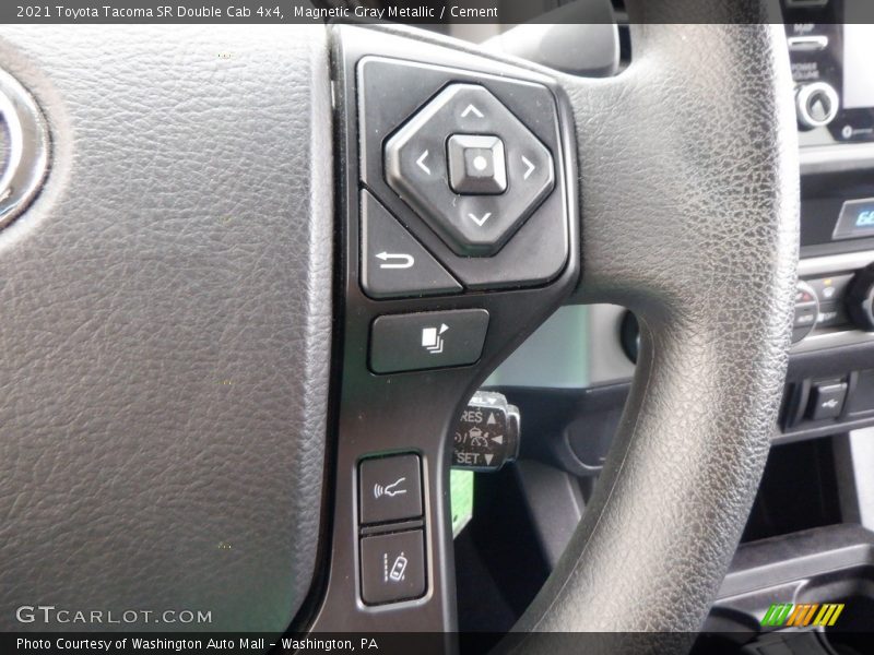 Magnetic Gray Metallic / Cement 2021 Toyota Tacoma SR Double Cab 4x4