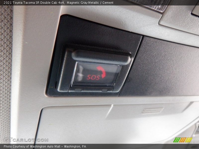 Magnetic Gray Metallic / Cement 2021 Toyota Tacoma SR Double Cab 4x4