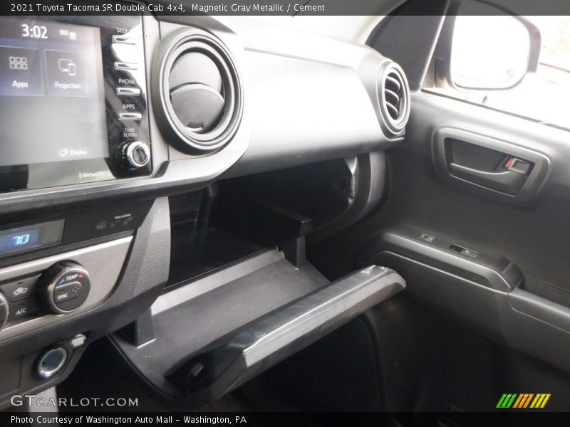 Magnetic Gray Metallic / Cement 2021 Toyota Tacoma SR Double Cab 4x4