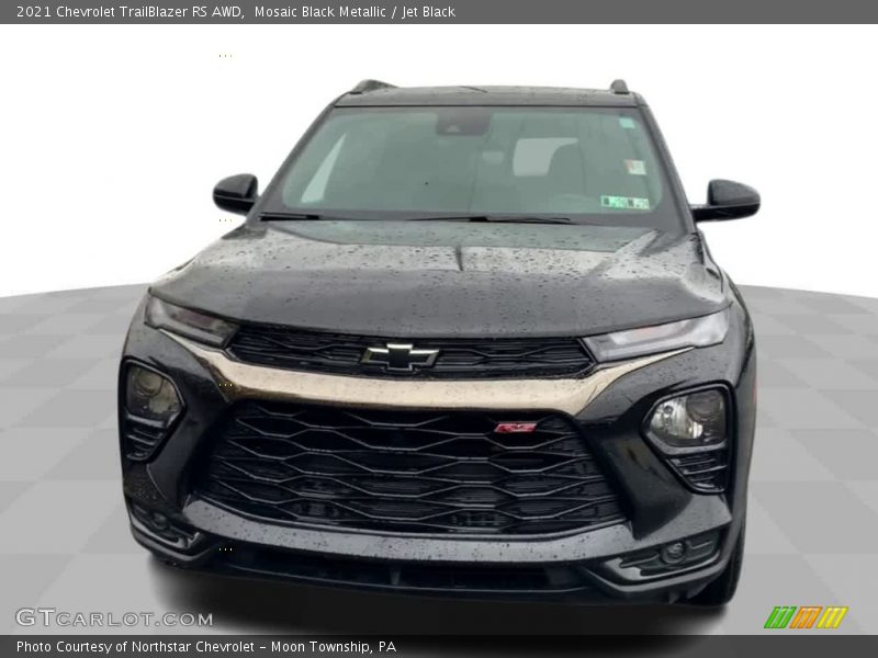 Mosaic Black Metallic / Jet Black 2021 Chevrolet TrailBlazer RS AWD