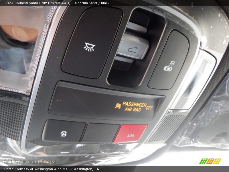 Controls of 2024 Santa Cruz Limited AWD