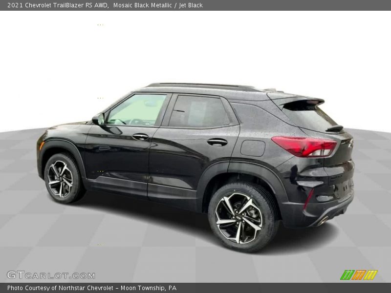 Mosaic Black Metallic / Jet Black 2021 Chevrolet TrailBlazer RS AWD