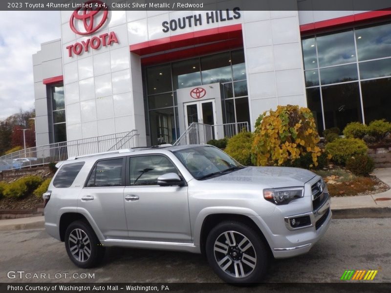 Classic Silver Metallic / Redwood 2023 Toyota 4Runner Limited 4x4