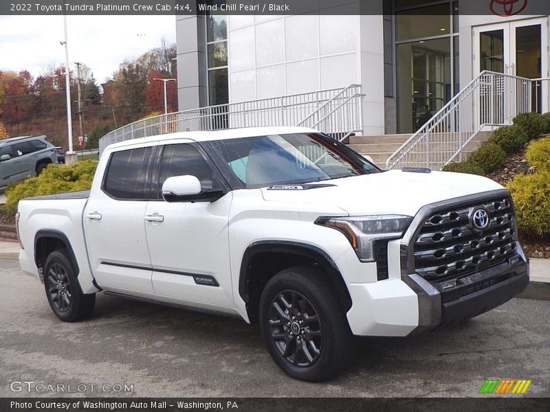 Front 3/4 View of 2022 Tundra Platinum Crew Cab 4x4