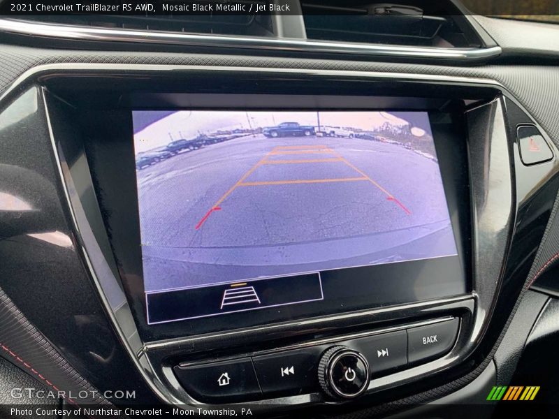 Mosaic Black Metallic / Jet Black 2021 Chevrolet TrailBlazer RS AWD