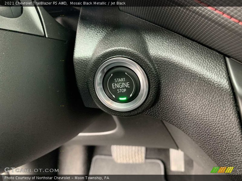 Controls of 2021 TrailBlazer RS AWD