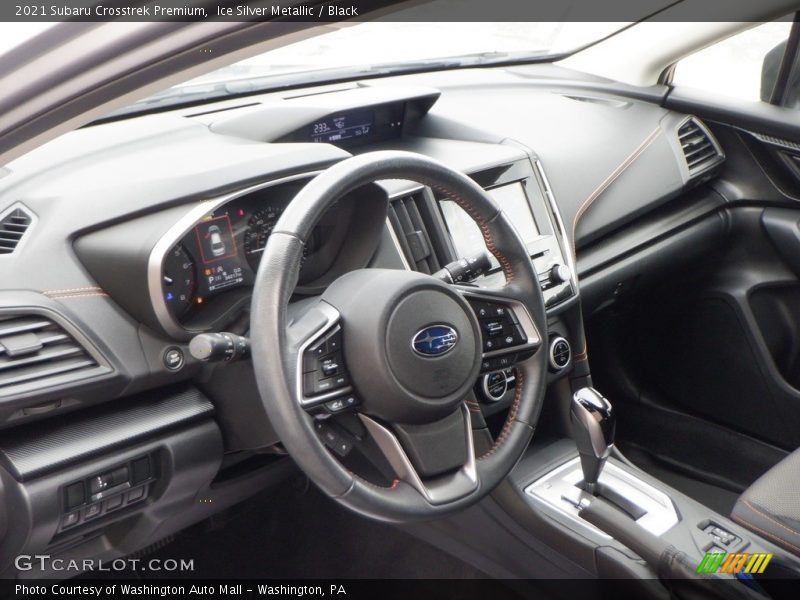 Dashboard of 2021 Crosstrek Premium