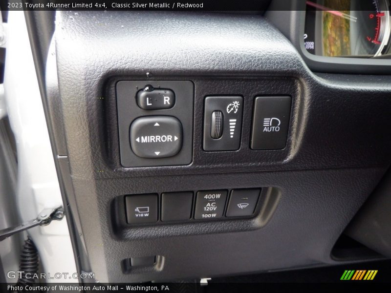 Controls of 2023 4Runner Limited 4x4