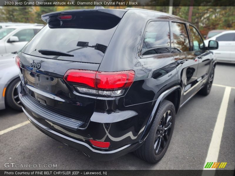 Diamond Black Crystal Pearl / Black 2020 Jeep Grand Cherokee Altitude 4x4