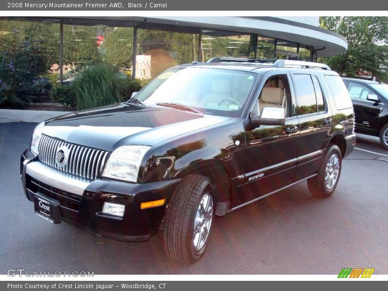 Black / Camel 2008 Mercury Mountaineer Premier AWD