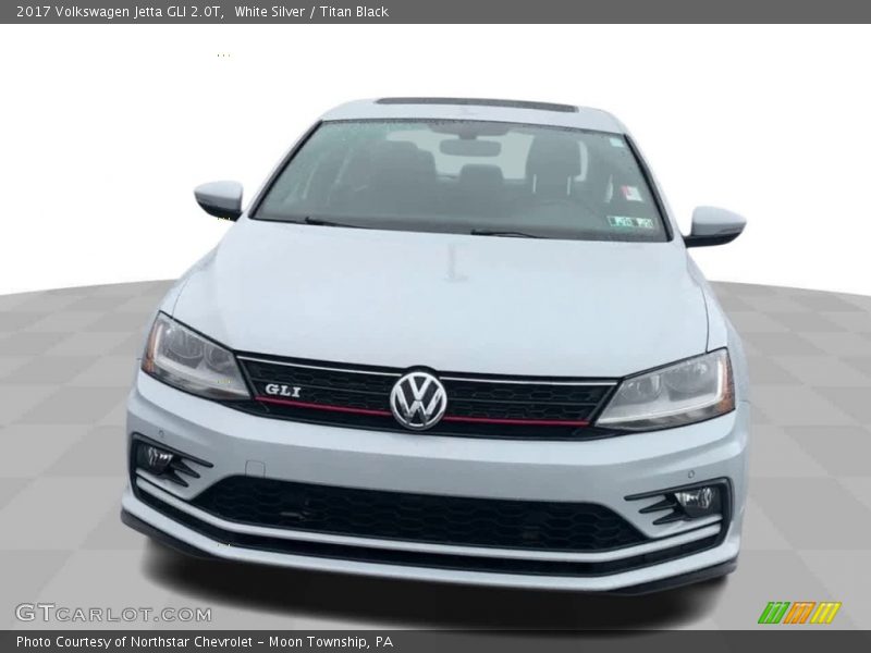 White Silver / Titan Black 2017 Volkswagen Jetta GLI 2.0T