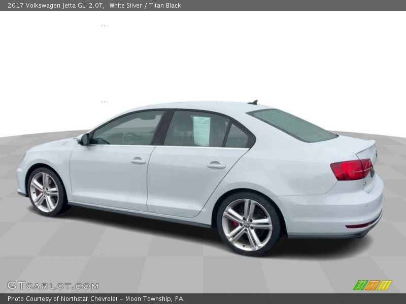 White Silver / Titan Black 2017 Volkswagen Jetta GLI 2.0T
