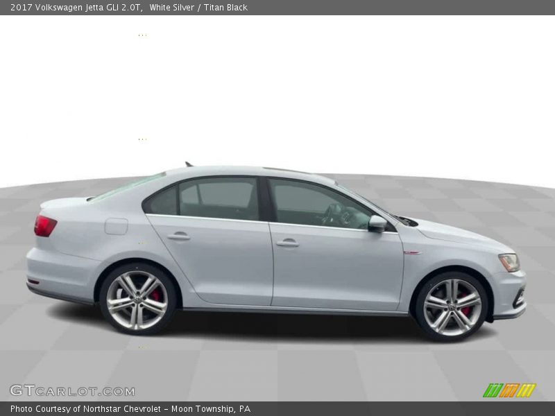 White Silver / Titan Black 2017 Volkswagen Jetta GLI 2.0T