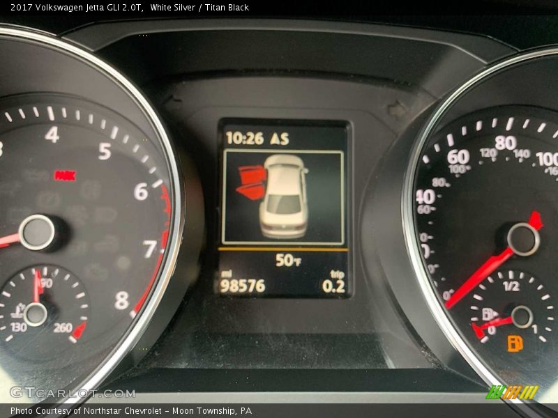 White Silver / Titan Black 2017 Volkswagen Jetta GLI 2.0T