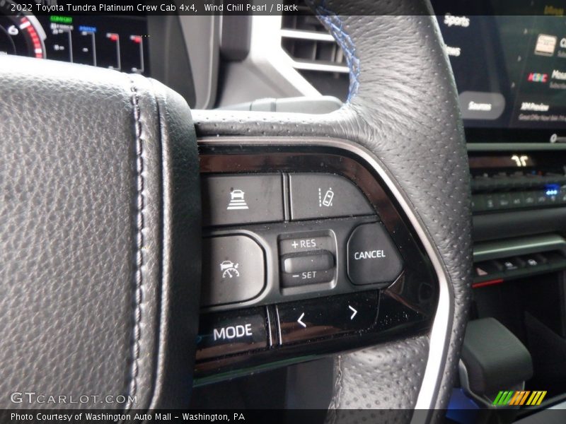  2022 Tundra Platinum Crew Cab 4x4 Steering Wheel