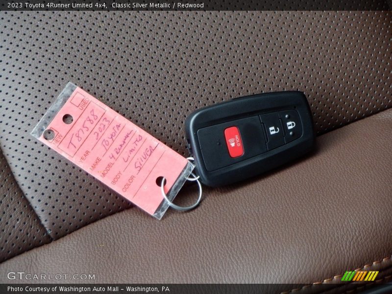 Keys of 2023 4Runner Limited 4x4
