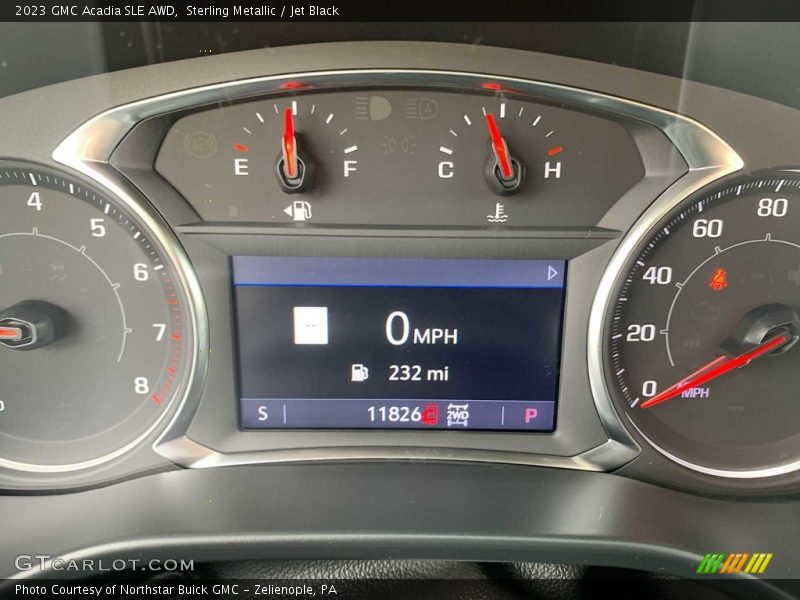Sterling Metallic / Jet Black 2023 GMC Acadia SLE AWD