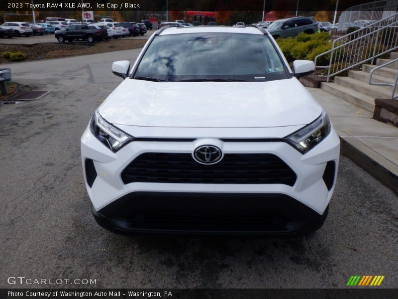 Ice Cap / Black 2023 Toyota RAV4 XLE AWD
