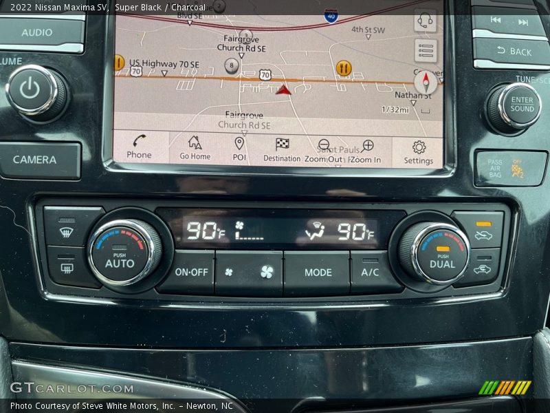 Navigation of 2022 Maxima SV