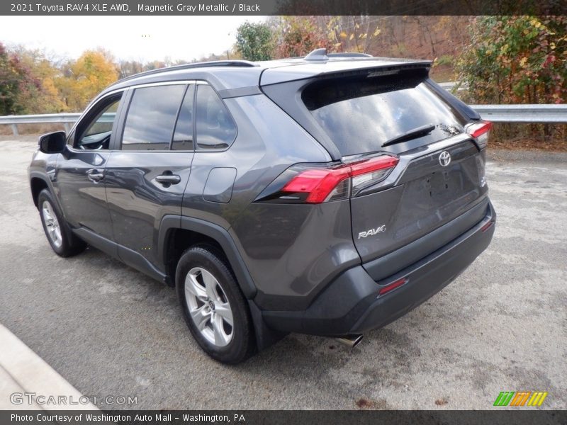 Magnetic Gray Metallic / Black 2021 Toyota RAV4 XLE AWD