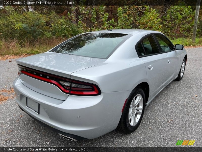 Triple Nickel / Black 2022 Dodge Charger SXT