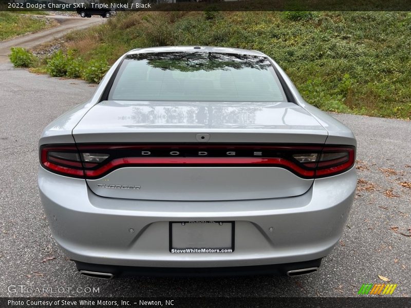 Triple Nickel / Black 2022 Dodge Charger SXT