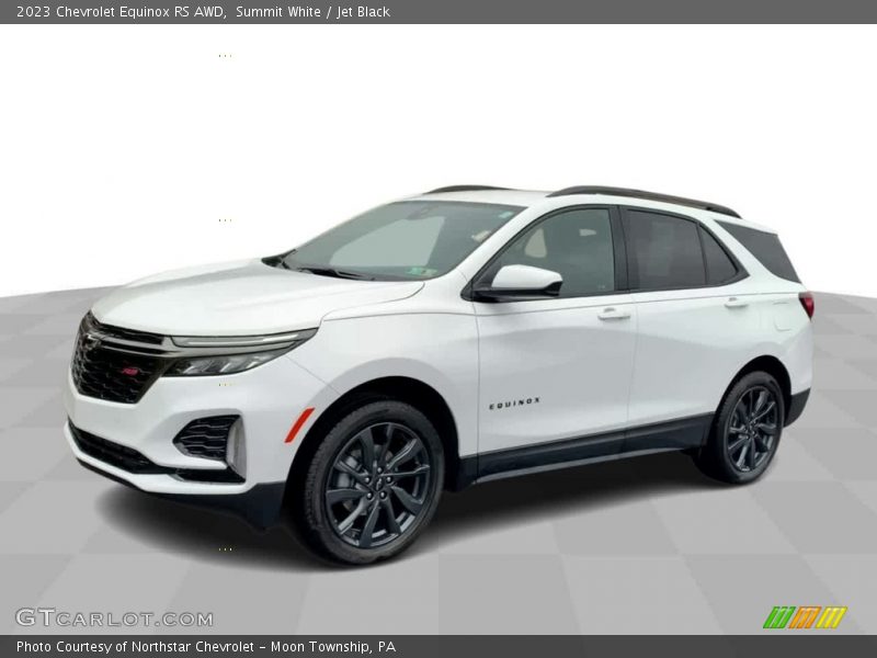 Summit White / Jet Black 2023 Chevrolet Equinox RS AWD