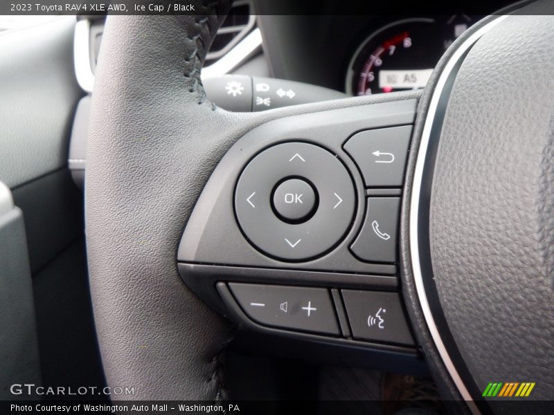 Ice Cap / Black 2023 Toyota RAV4 XLE AWD